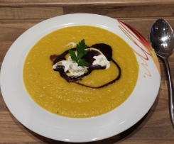 süsse Kürbissuppe