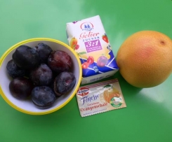 Pflaumen-Grapefruit-Marmelade