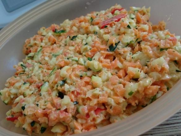 Rohkost Kohlrabi Karotte Zucchini Paprika 