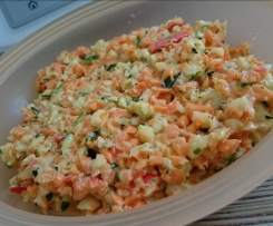 Rohkost Kohlrabi Karotte Zucchini Paprika 