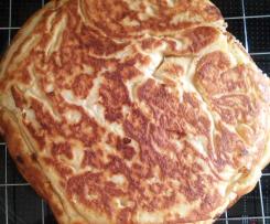 Pfannenbrot mit Schafskäse