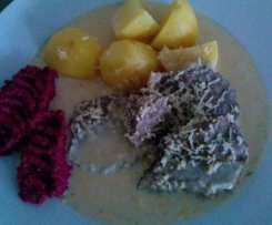 Tafelspitz mit Meerrettichsauce 