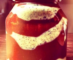 Variation von Schokoladencreme / Black & White