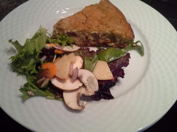 Pikanter Pilz-Pfannkuchen