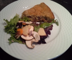 Pikanter Pilz-Pfannkuchen