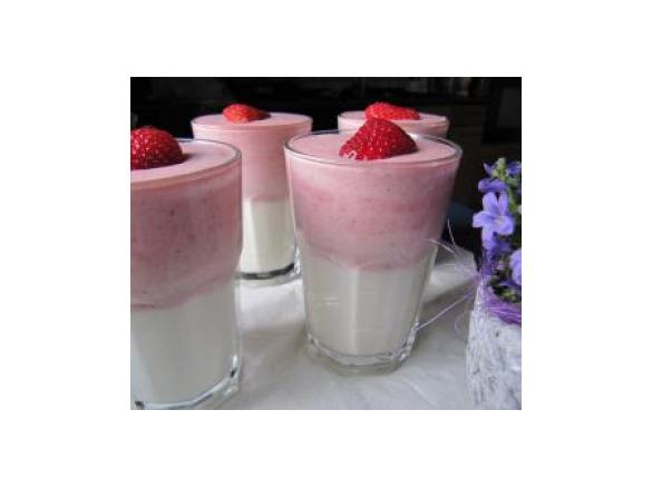 Erdbeer-Zitronen-Creme