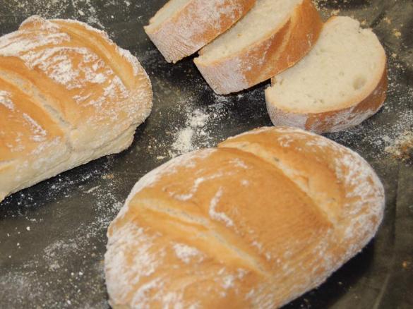 Baguette mit einfachen Mitteln