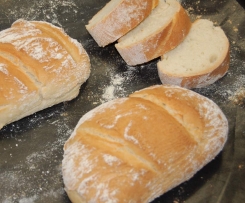 Baguette mit einfachen Mitteln