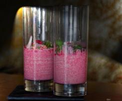 Rote-Bete-Radieschen-Sahne im Glas