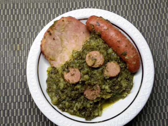 Grünkohl durcheinander  mal anders (wie bei meiner Mama )