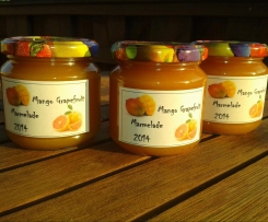 Mango-Grapefruit Marmelade