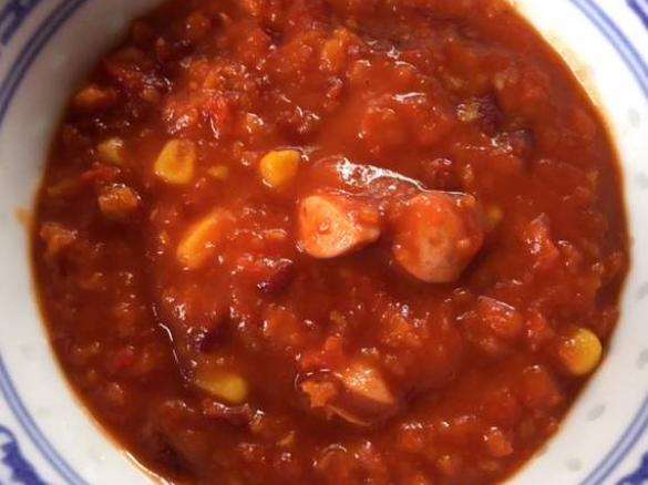 Kinderfreundliches Chili ohne Schärfe