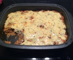 Hackfleisch-Reis-Auflauf