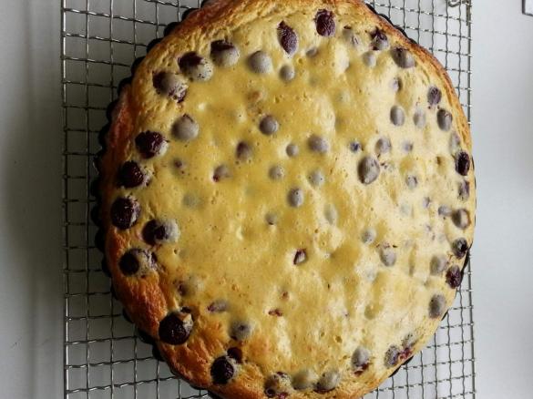 Schweizer Wähe mit Kirschen