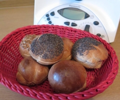 Frühstücksbrötchen *RUCKZUCK* ohne Gehen lassen 
