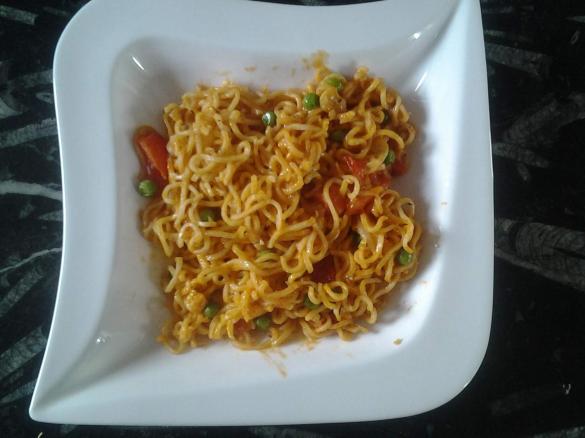 Schnelle All-in-one Nudeln