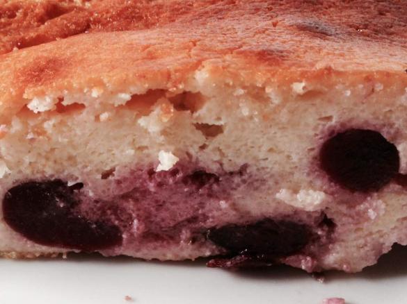 Kirsch Käsekuchen ohne Boden 
