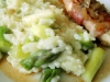 Spargelrisotto mit Mandeln