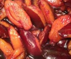 Zwetschgenkompott, Pflaumenkompott