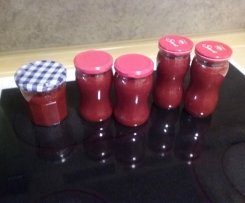 Weltbeste Erdbeermarmelade mit Mango