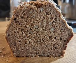 Steffis saftiges Vollkornbrot ohne Gehzeit
