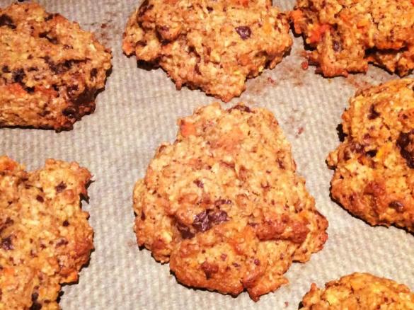 Vegane Carrot Cake Cookies