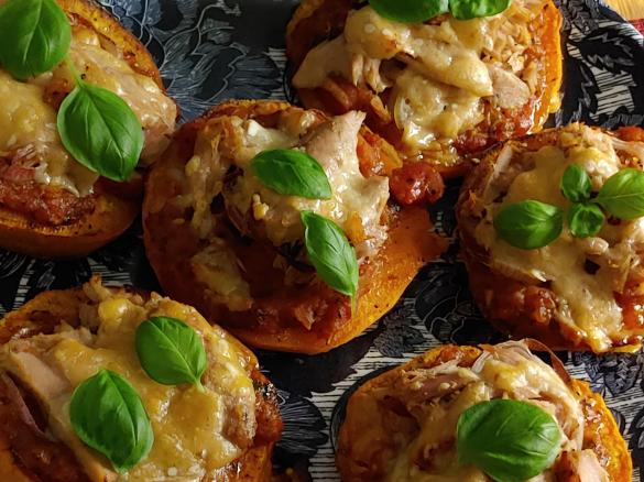 Süßkartoffel Pizzen