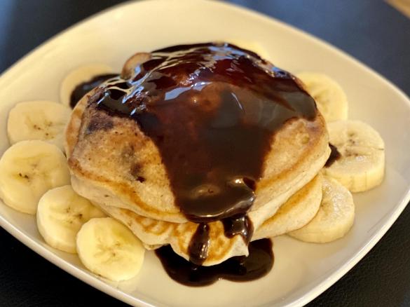 Chocolate Chip Pancakes - vegan & glutenfrei