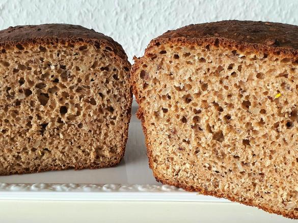 Vollkornbrot  schnell und gut