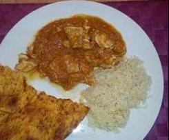 Variation von Garam-Masala Hähnchen