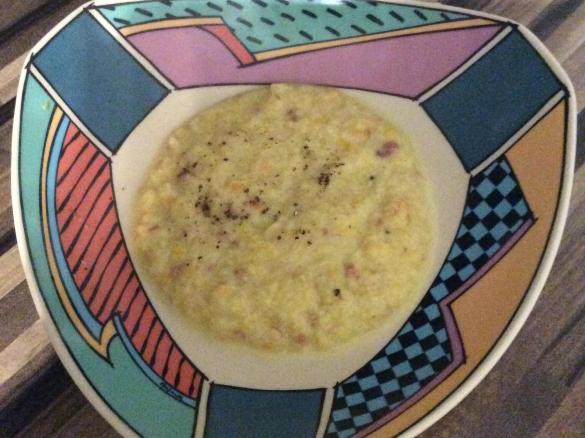 Spitzkohl-Kartoffelsuppe