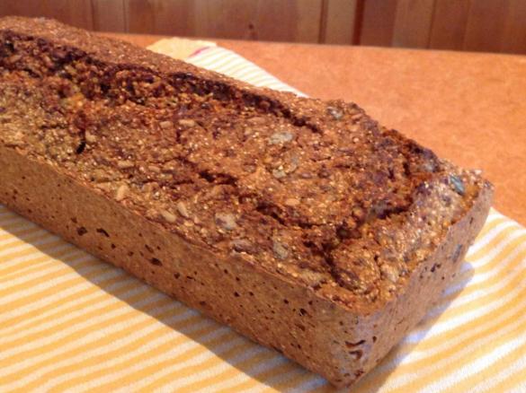 Dinkel- Buchweizen Vollkornbrot / vegan