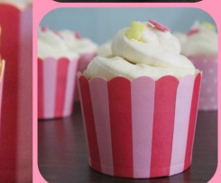 Vanilla-Cupcakes mit weißer Schokolade & Kokos