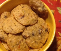 WEICHE APFEL/CRANBERRY HÄUFCHEN MIT CHIASAMEN