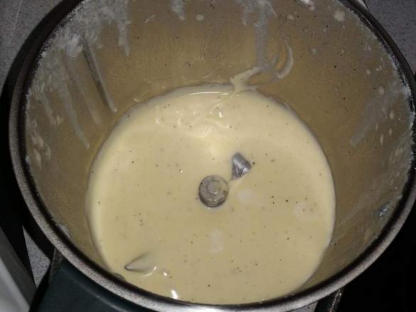 Käse sahne soße zu Gemüse im Backofen