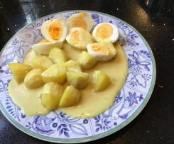Eier in Senfsoße / Senfeier