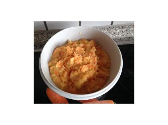 Kartoffel - Karottenstampf, schnelle Variante