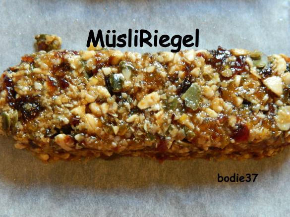 Müsli-Früchte-Stangen