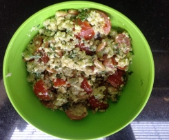 Quinoa-Salat mit Feta 