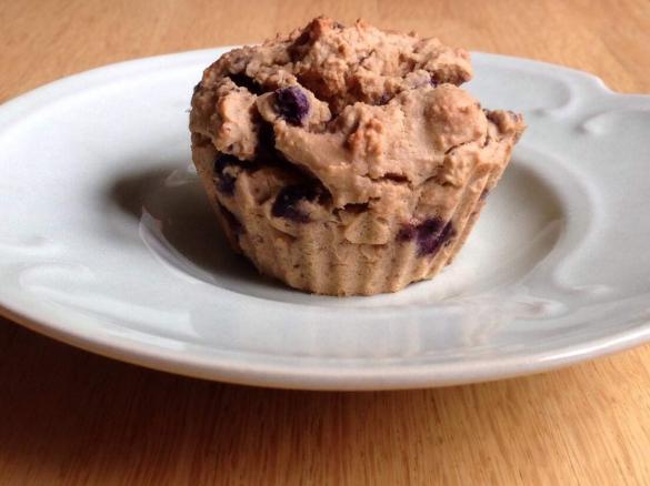 Blaubeer Muffin Low Carb
