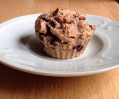Blaubeer Muffin Low Carb