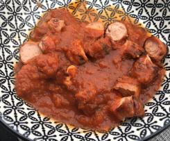 Currysauce für Currywurst