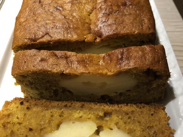 Kürbiskuchen mit Cheesecakefüllung