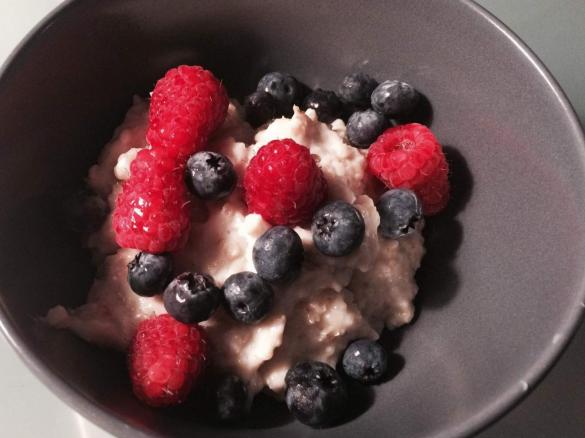 Haferbrei ohne Zucker