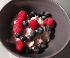 Haferbrei ohne Zucker