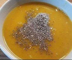 exotisch scharfe Kürbissuppe 