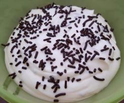 Bananen-Mascarpone-Creme mit Schokostreuseln