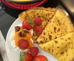 Kürbispfannkuchen - besonders fein