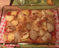 Finocchi al forno (Überbackener Fenchel)