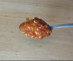 Zucchini-Paprika-Zwiebel-Chutney